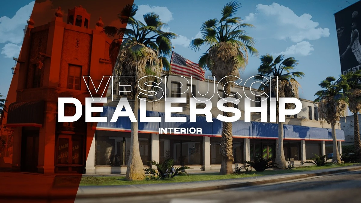 Vespucci Car Dealers Mapping | Fully Open Source | FiveM MLO